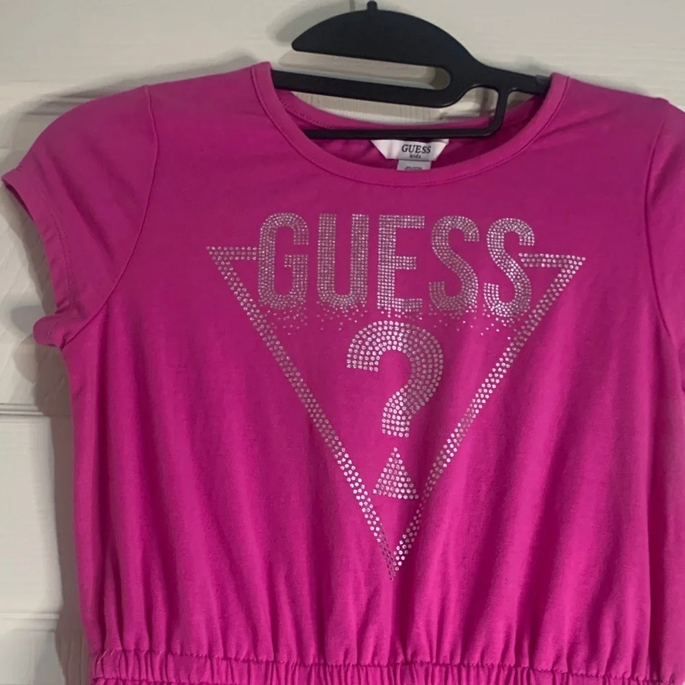 Guess Fuchsia Casual Kids Dress